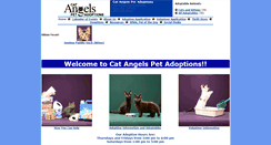 Desktop Screenshot of catangelsnc.org