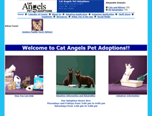 Tablet Screenshot of catangelsnc.org